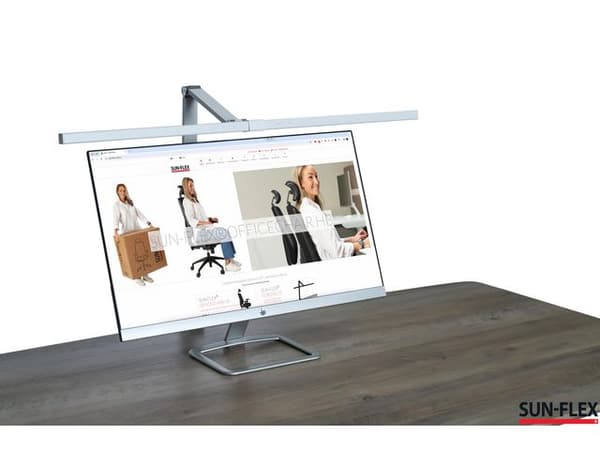 Lampa SUN-FLEX Screenlite LED vit