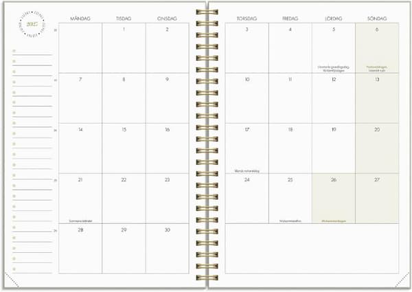 Kalender Life Planner Essential A5 25/26