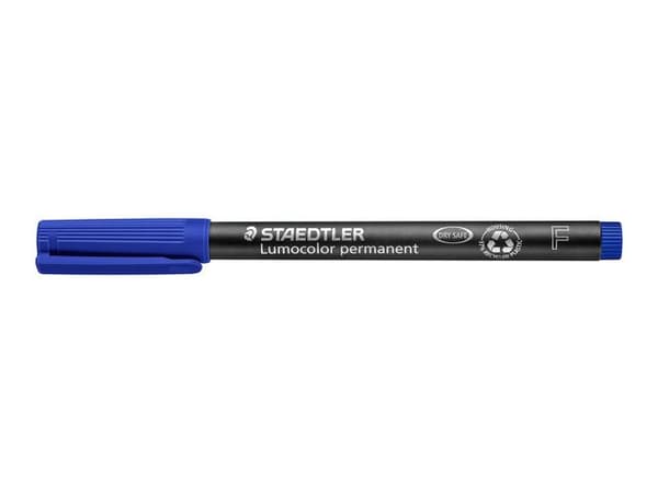 Universalpenna LUMOCOLOR F P blå 10st