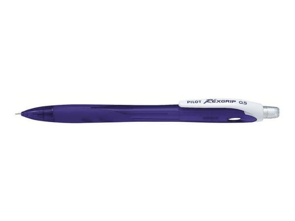 Stiftpenna PILOT Rexgrip 0,5mm blå 10st