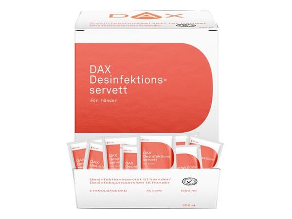 Desinfektionsservett DAX 250/fp