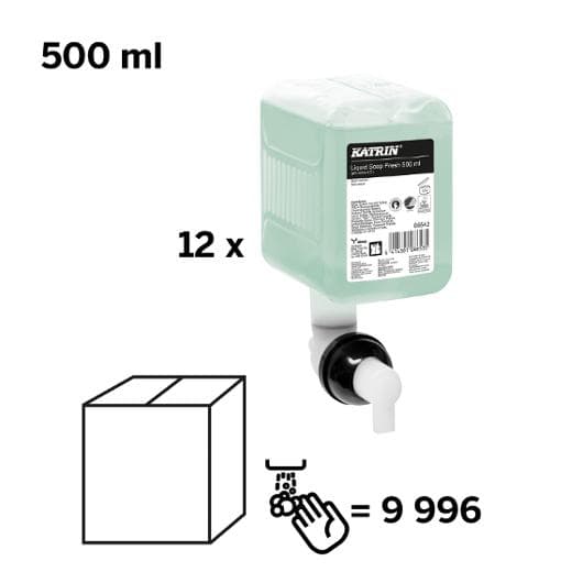 Tvål KATRIN Fresh 500ml 12st