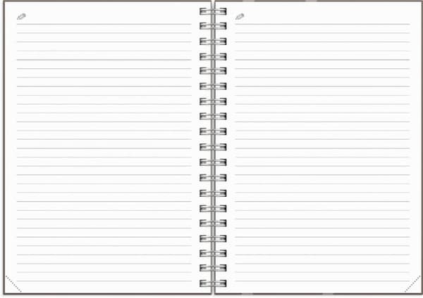 Kalender Weekly A6 Story 2027 brun