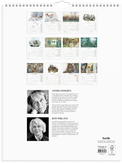 Väggkalender Ilon Wikland 2027
