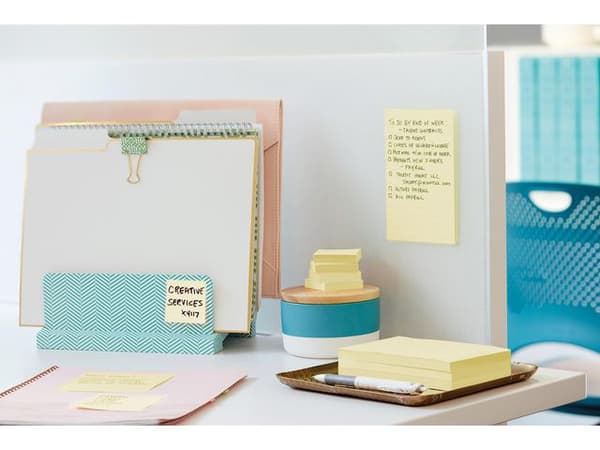 Notes POST-IT SS kub 76x76mm gul 270blad
