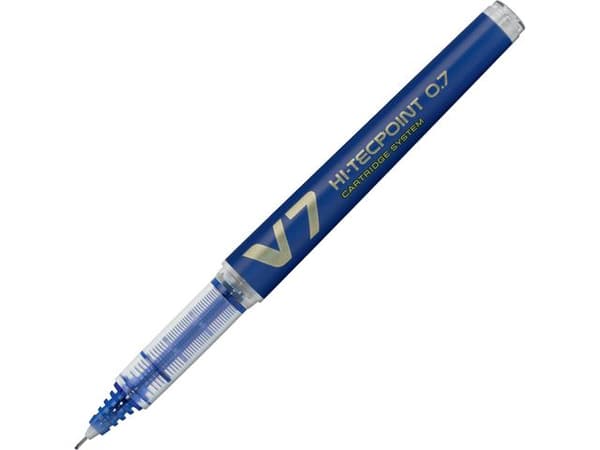 Bläckkulpenna PILOT Hi-Tec V7 blå 10st