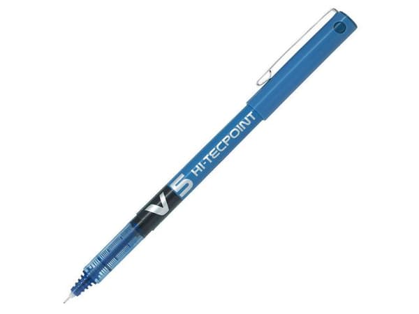 Bläckkulpenna PILOT Hi-Tec V5 0,5 blå 12st