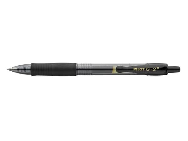 Gelpenna PILOT G2 Plus 0,7 svart 12st