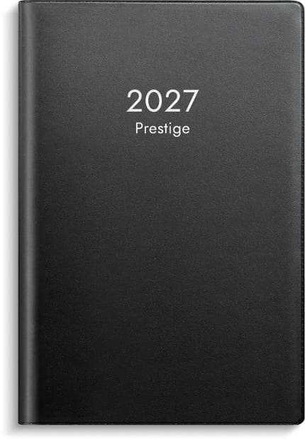 Kalender Prestige 2027 plast svart