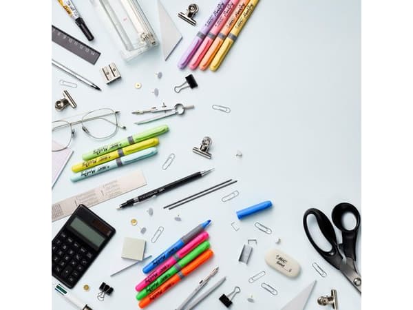 Överstrykningspennor BIC Grip 15/fp