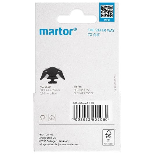 Knivblad MARTOR Secumax 3550 10/fp