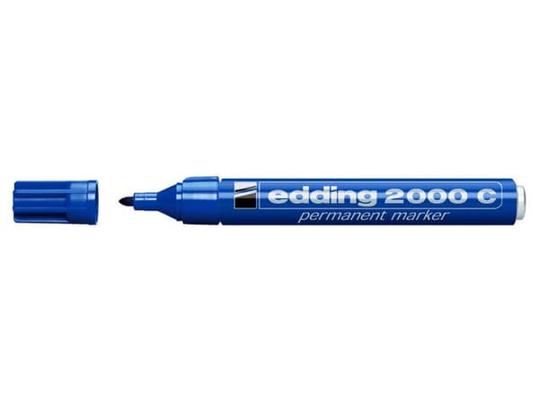 Märkpenna EDDING 2000C blå 10st