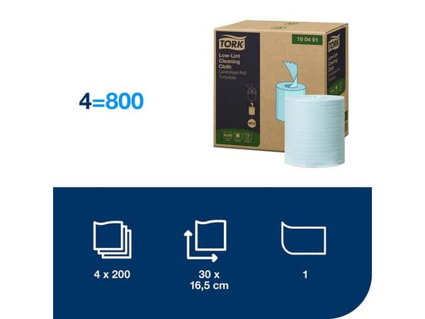 Rengöringsduk TORK Precision Refill 4/fp