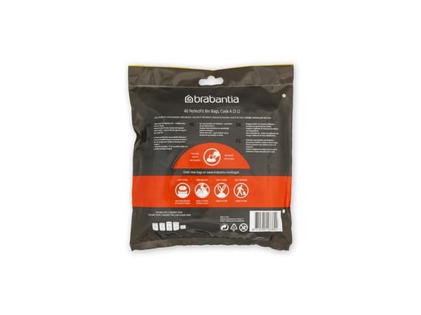 Insatspåse A BRABANTIA 3L vit 40/fp