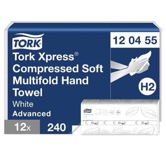Handduk TORK Adv H2 Xpress Komp. 2880/fp
