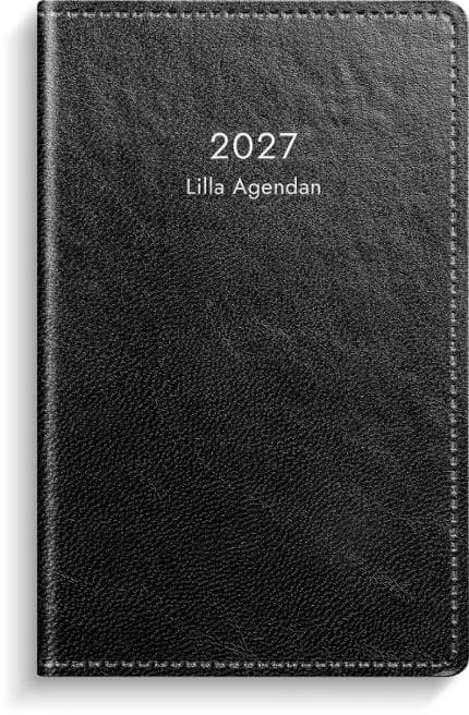 Kalender Lilla Agendan 2027 svart