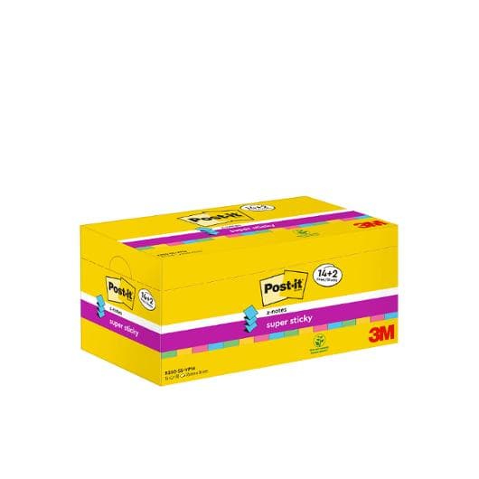 Notes POST-IT SS Carniva 76x76mm 14+2/fp