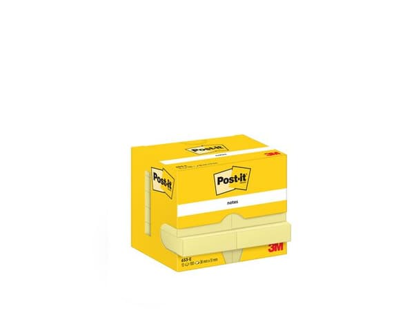 Notes POST-IT 38x51mm gul 12st