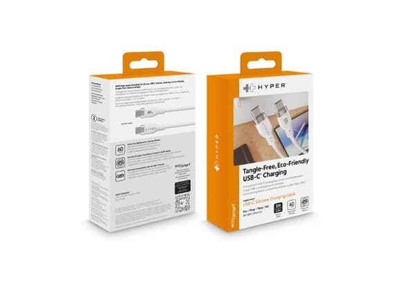 Kabel TARGUS USB-C - USB-C 60W 1,5m vit