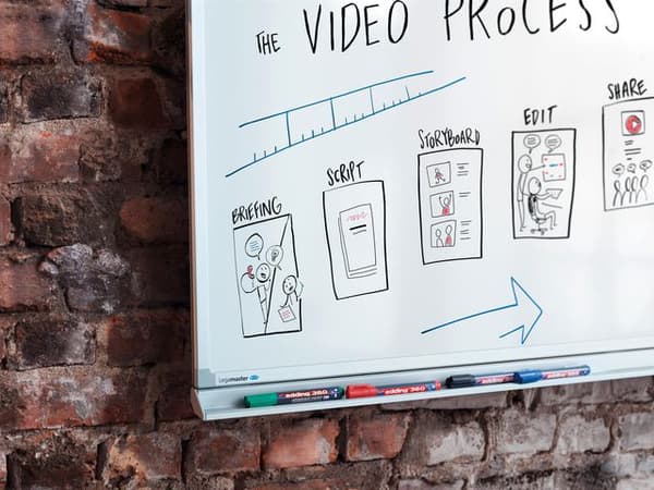 Whiteboardpenna EDDING 360 röd 10st