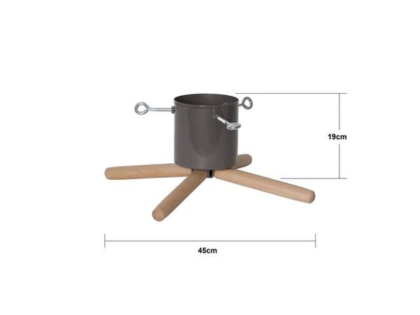 Julgransfot inomhus 19x45cm