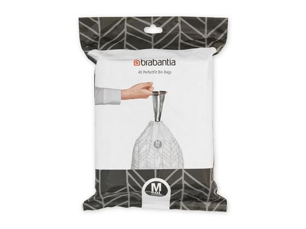 Insatspåse M BRABANTIA 60L vit 40/fp