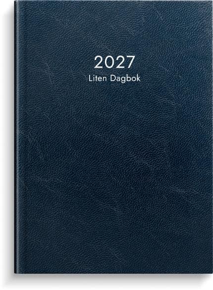 Liten Dagbok 2027 blå