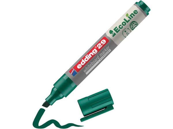 Whiteboardpenna EDDING Eco 29 grön 10st