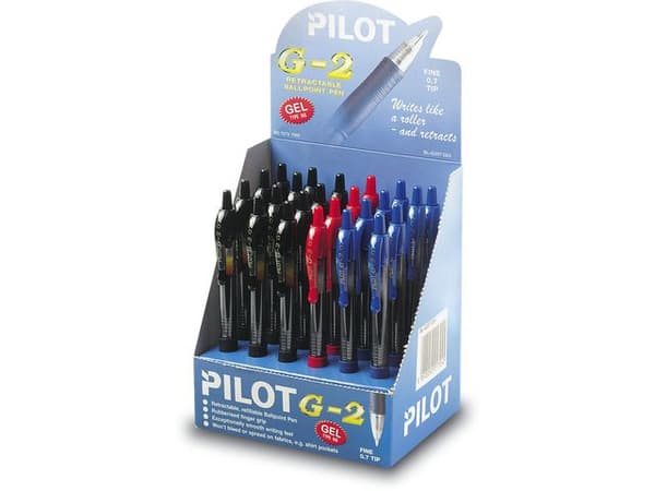 Gelpenna PILOT G2 Plus 0,7 röd 12st
