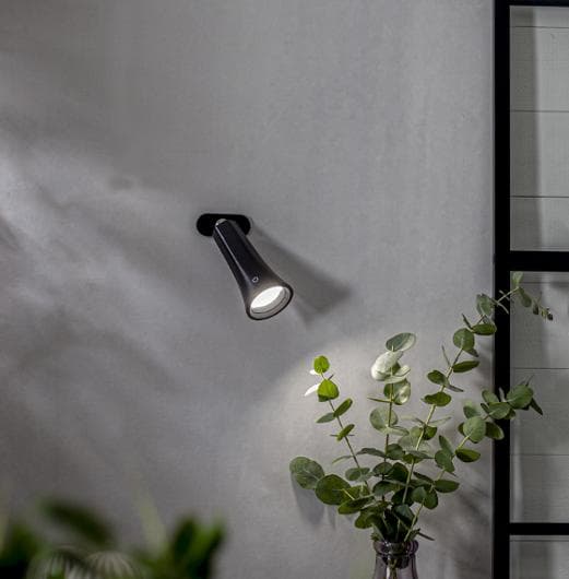 Lampa Functional LED 38cm svart