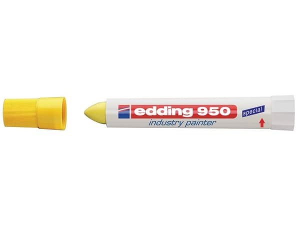 Märkpenna EDDING 950 gul 10st