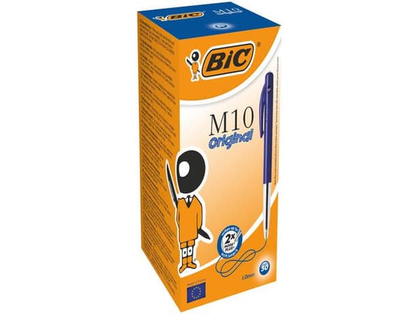 Kulpenna BIC Clic M10 1,0 blå BCL 50st