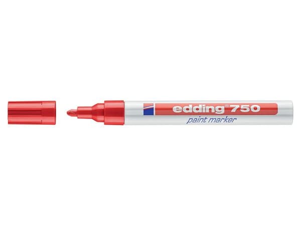 Märkpenna EDDING 750 röd