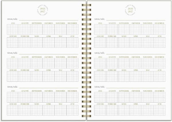 Kalender Life Planner Essential A5 25/26