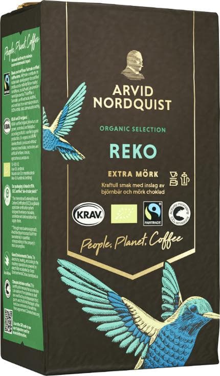 Kaffe ARVID.N Reko Mörkrost 450g