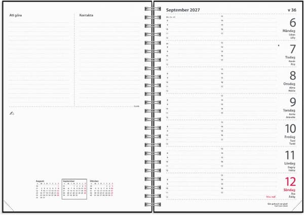 Kalender Diplomat 2027 refill