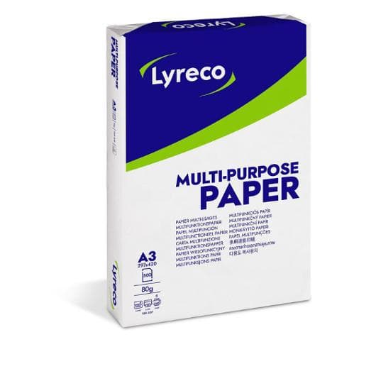 Kop.ppr LYRECO Multi A3 80g oh 500/fp 3st
