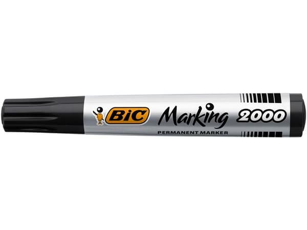 Märkpenna BIC Eco 2000 svart 12st