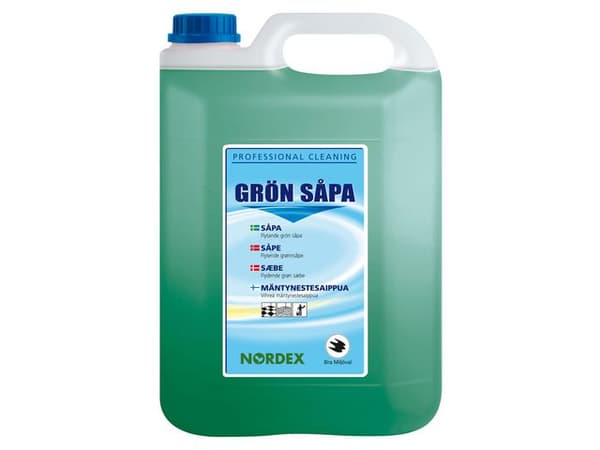 Såpa NORDEX Grönsåpa 5L 3st