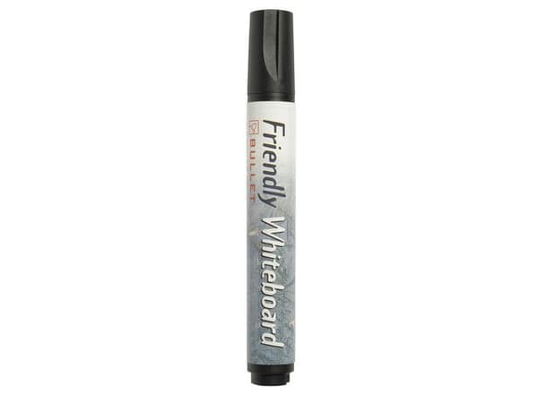 Whiteboardpenna FRIENDLY rund svart 10st