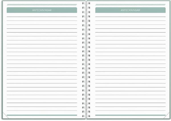 Kalender Få det gjort 2027 grön