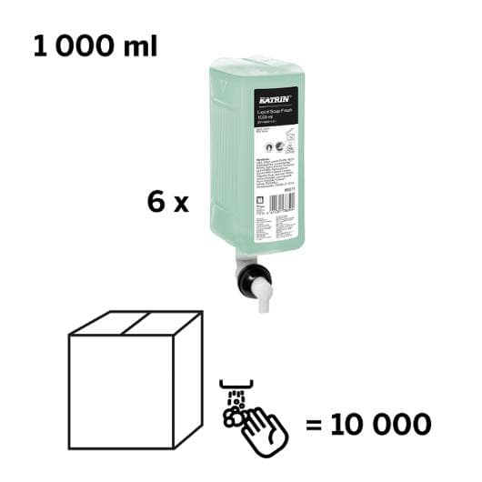 Tvål KATRIN Fresh 1L 6st