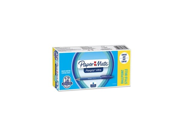 Kulpenna PAPER MATE FlexGrip 1,0 blå 12st