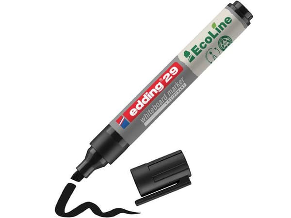 Whiteboardpenna EDDING Eco 29 svart 10st