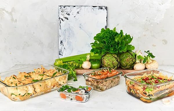 Matförvaring SMARTSTORE glas 1,6L 6st