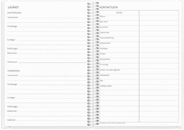 Lärarkalendern Klasslärare A5 26/27