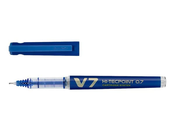 Bläckkulpenna PILOT Hi-Tec V7 blå 10st