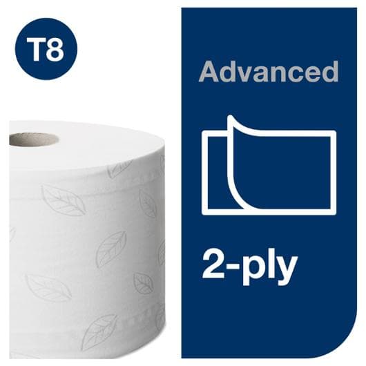 Toalettpapper TORK Adv T8 2-lag 6/fp