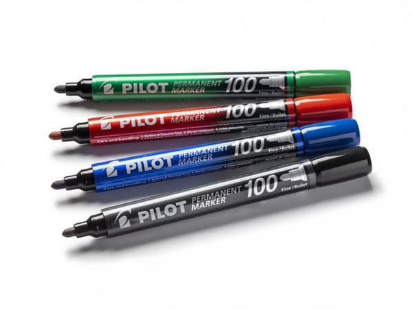 Märkpenna PILOT rund SCA 100 1mm röd 20st