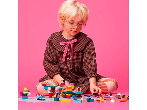 Grå basplatta LEGO 38x38 cm